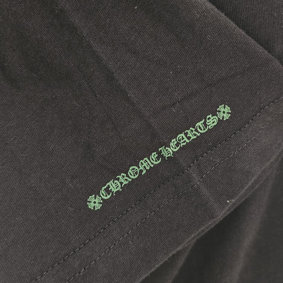 CHROME HEARTS Back Cemetery Cross Print Tee Size S クロムハーツ バック セメタリークロス プリント Tシャツ サイズS