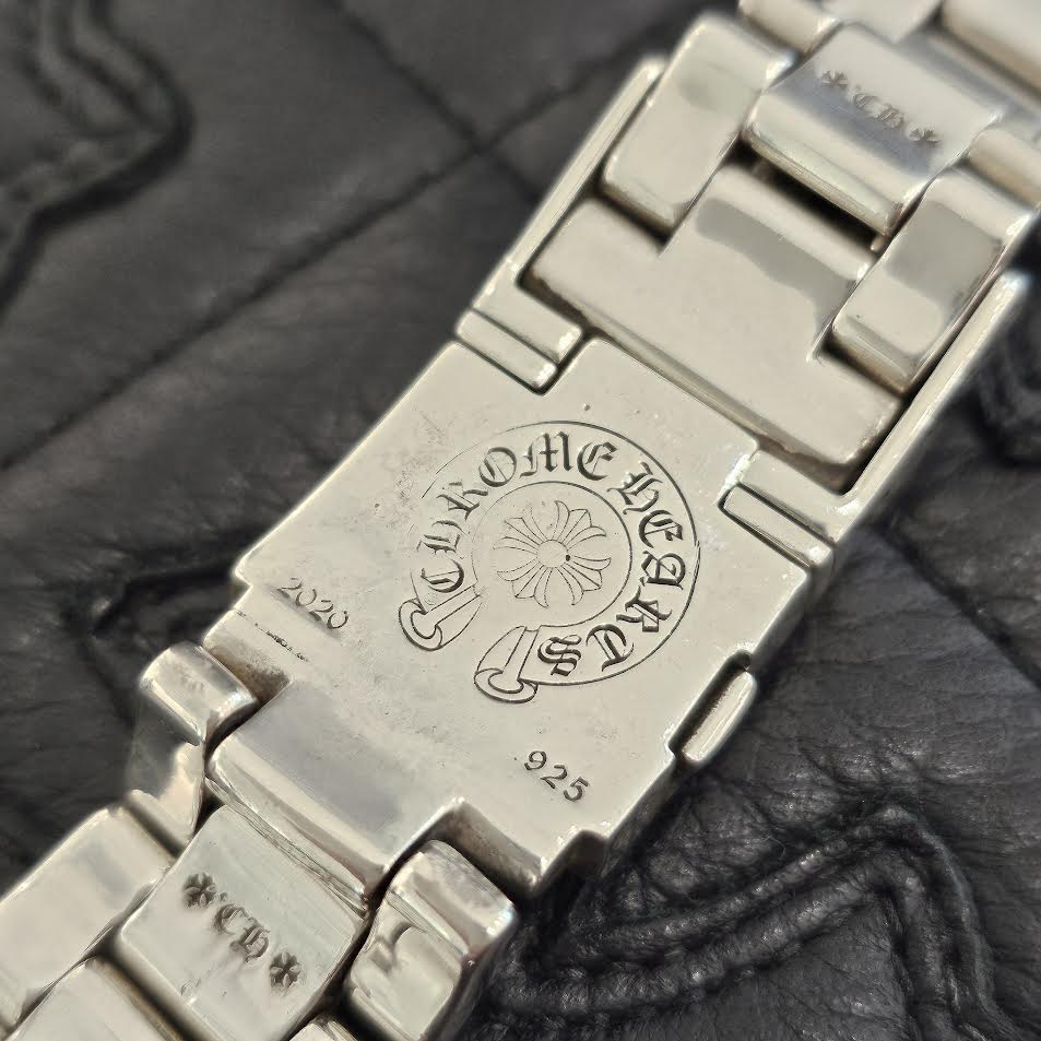 CHROME HEARTS FLAT APL 40MM CH PLS MEN Apple Watch Band クロム
