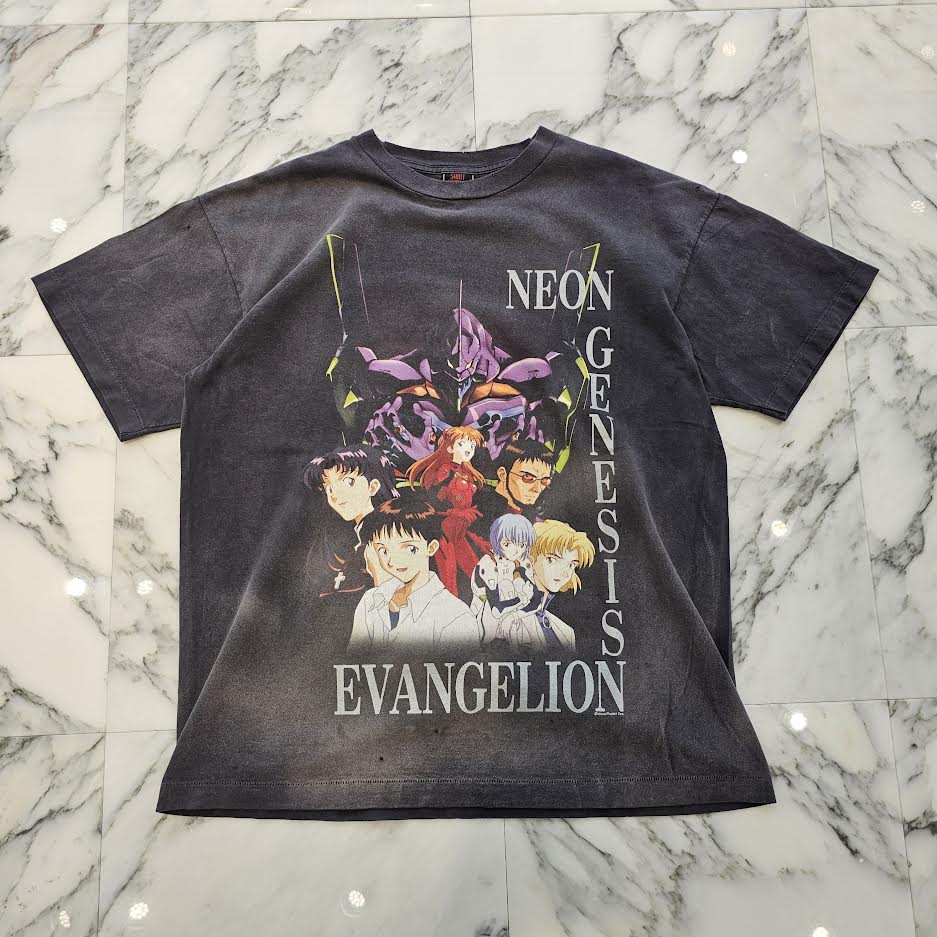 SAINT Mxxxxxx 2024SS EV NEON GNSIS Tee SM-YS3-0000-C24 Size XL セントマイケル エヴァンゲリオン ネオン ジェネシス Tシャツ サイズXL
