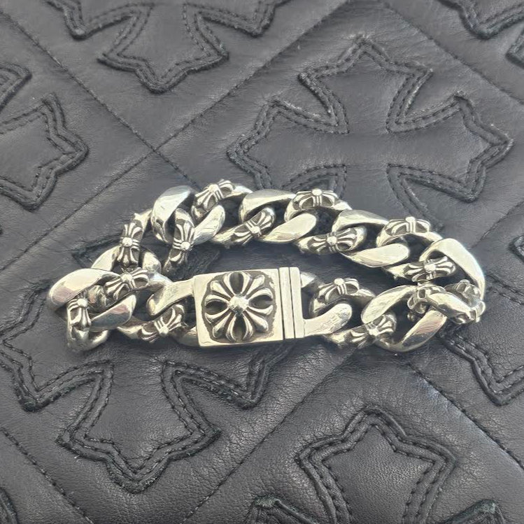 CHROME HEARTS CH Plus Fancy Chain Bracelet 15 LINK クロムハ―ツ CHプラス ファンシーチェーン ブレスレット 15LINK