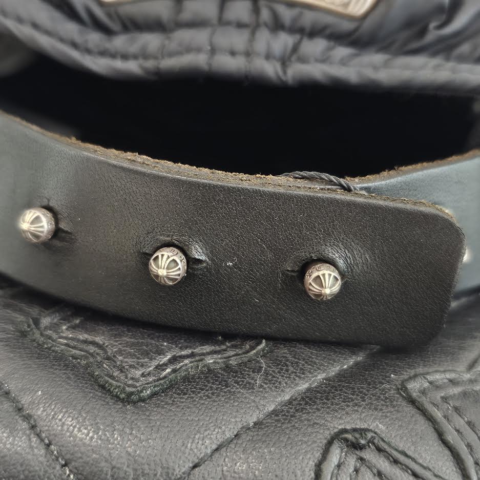 CHROME HEARTS CH Plus Vine Dagger Embroidery Nylon Cap Size ONE SIZE（53-60） クロムハーツ CHプラス総柄 ヴァインダガー刺繍 ナイロンキャップ サイズONE SIZE（53-60）