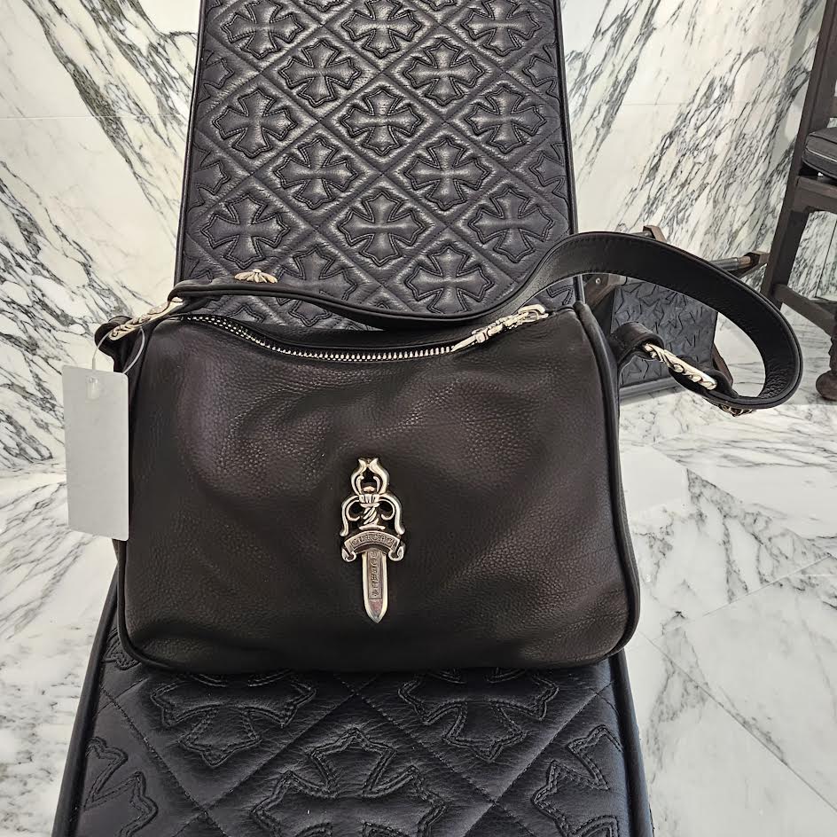 CHROME HEARTS CHICKEN NUGGET Small Leather Shoulder Bag クロムハーツ チキンナゲット スモールレザー ショルダーバッグ