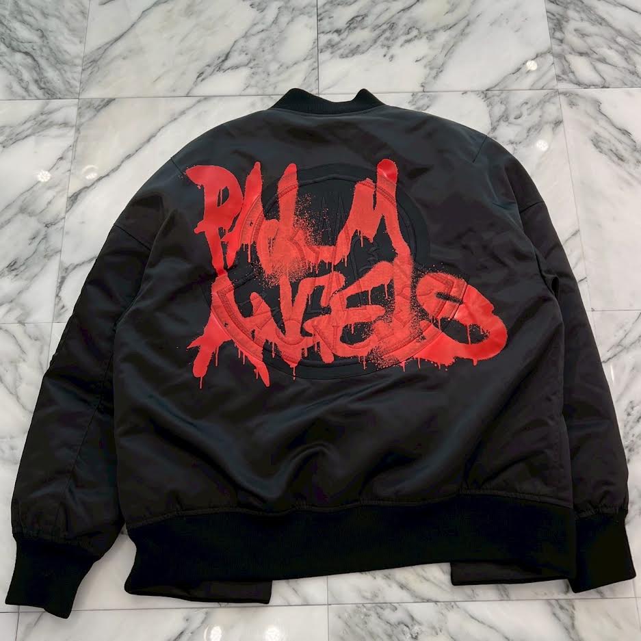 MONCLER × Palm Angels 2019AW Moncler Genius 8 AXL Bomber Down Jacket E209L4130200 539K2 Size 2 モンクレール × パームエンジェルス モンクレールジーニアス8 AXL ボンバー ダウンジャケット サイズ2