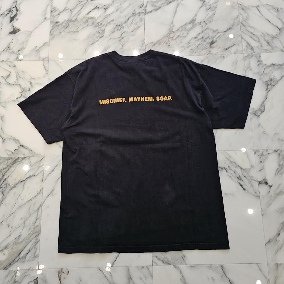 Vintage 00's Fight Club 2001 Mischief Mayhem Soap Giant S/S Tee Size XL 00's ファイトクラブ 2001 ミスチーフ メイヘム ソープ ジャイアント社製 Tシャツ サイズXL