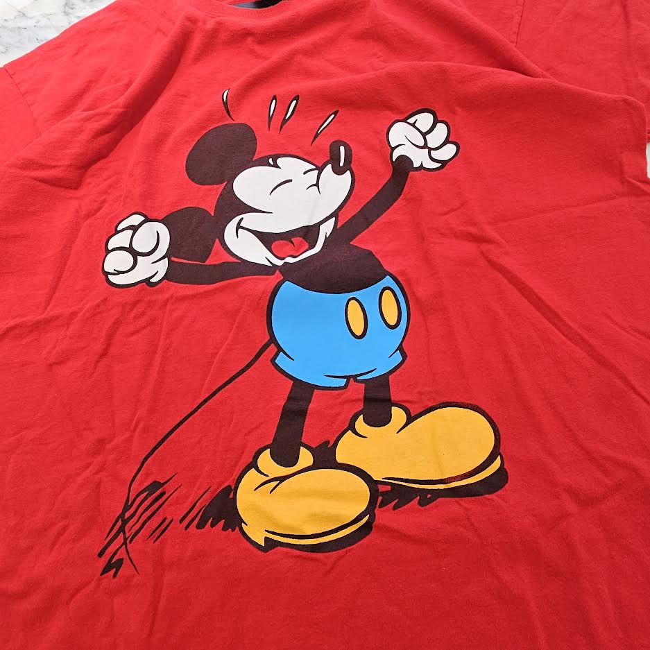 Vintage 90's Mickey Mouse Blue Pants S/S Tee Size ONE SIZE 90's ミッキーマウス ブルーパンツ Tシャツ サイズONE SIZE