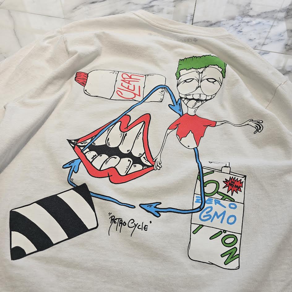 CHROME HEARTS × MATTY BOY RETRO CYCLE Long Sleeve Tee Size M クロムハーツ × マッティボーイ レトロサイクル ロングスリーブ Tシャツ サイズM