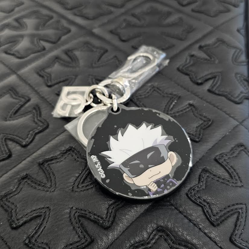 DOLCE＆GABBANA × 呪術廻戦 2022SS GOJO SATORU Clip Key Charm ドルチェ&ガッパーナ × 呪術廻戦 五条 悟 クリップ キーチャーム キーホルダー