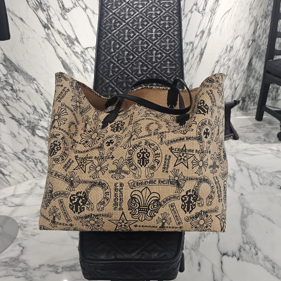 CHROME HEARTS 2025SS Multi Logo Large Beaches Bag クロムハーツ マルチロゴ ラージ ビーチバッグ