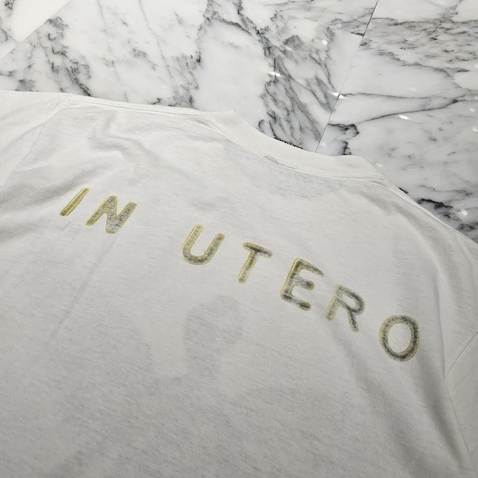 Vintage 90's NIRVANA "IN UTERO" 1993 GIANT S/S Tee Size XL 90's ニルヴァーナ "インユーテロ" 1993 ジャイアント社製 Tシャツ サイズXL