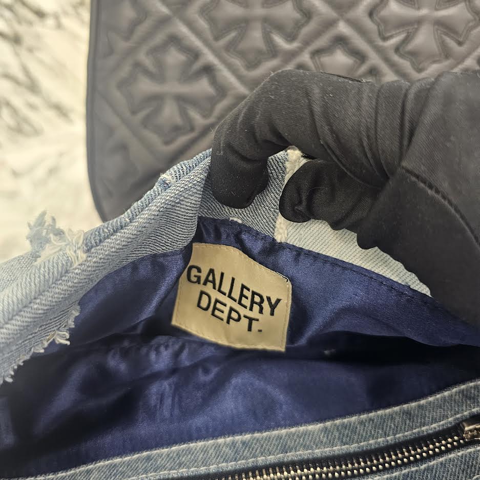 GALLERY DEPT. Josue Thomas ReMake Denim Messenger Bag ギャラリーデプト. ジョシュ トーマス リメイク デニム メッセンジャーバッグ