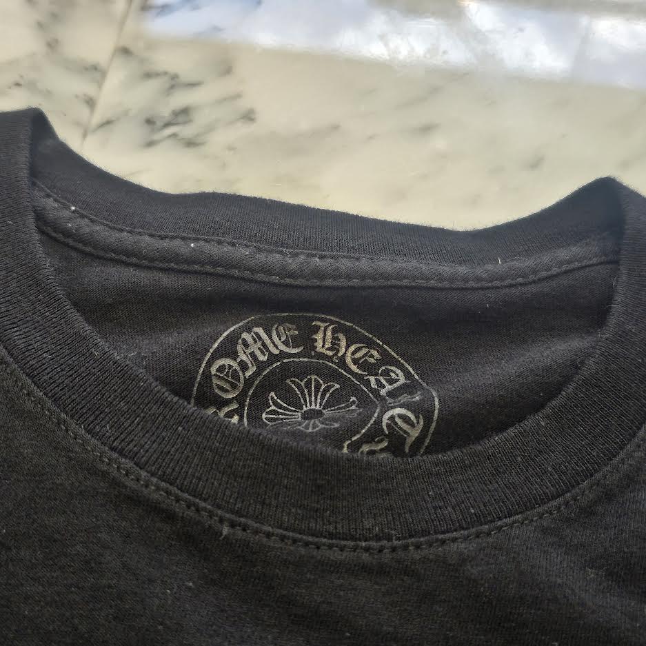 CHROME HEARTS Back 3 Cross Horseshoe Tee Size M クロムハーツ バック 3クロス ホースシュー Tシャツ サイズM