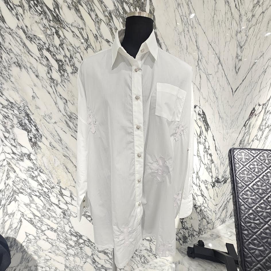 CHROME HEARTS Y NOT Mahal Kita Shirt Size S クロムハーツ ワイノット マハルキタシャツ サイズS