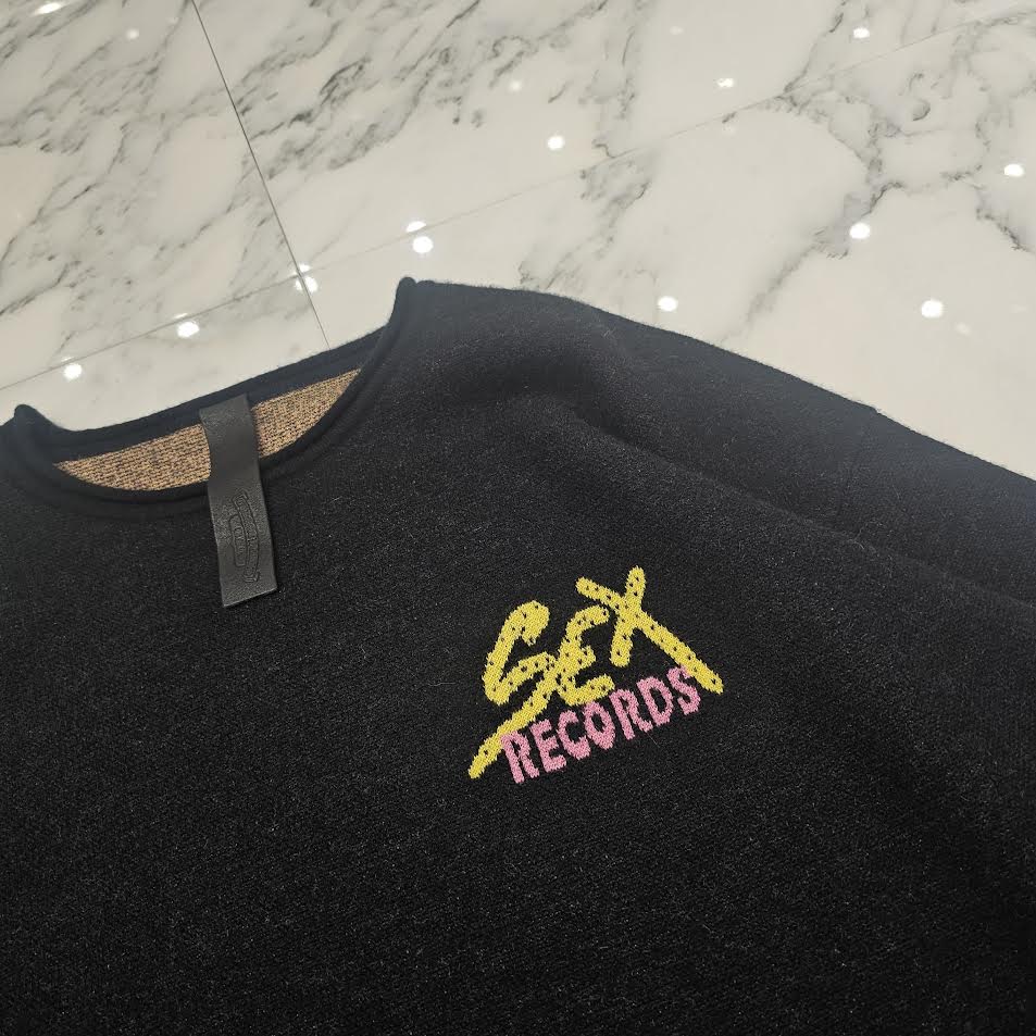 CHROME HEARTS × MATTY BOY Y NOT SEX RECORDS Cashmere Knit Sweater Size M クロムハーツ × マッティボーイ ワイノット セックスレコーズ カシミヤ ニットセーター サイズM