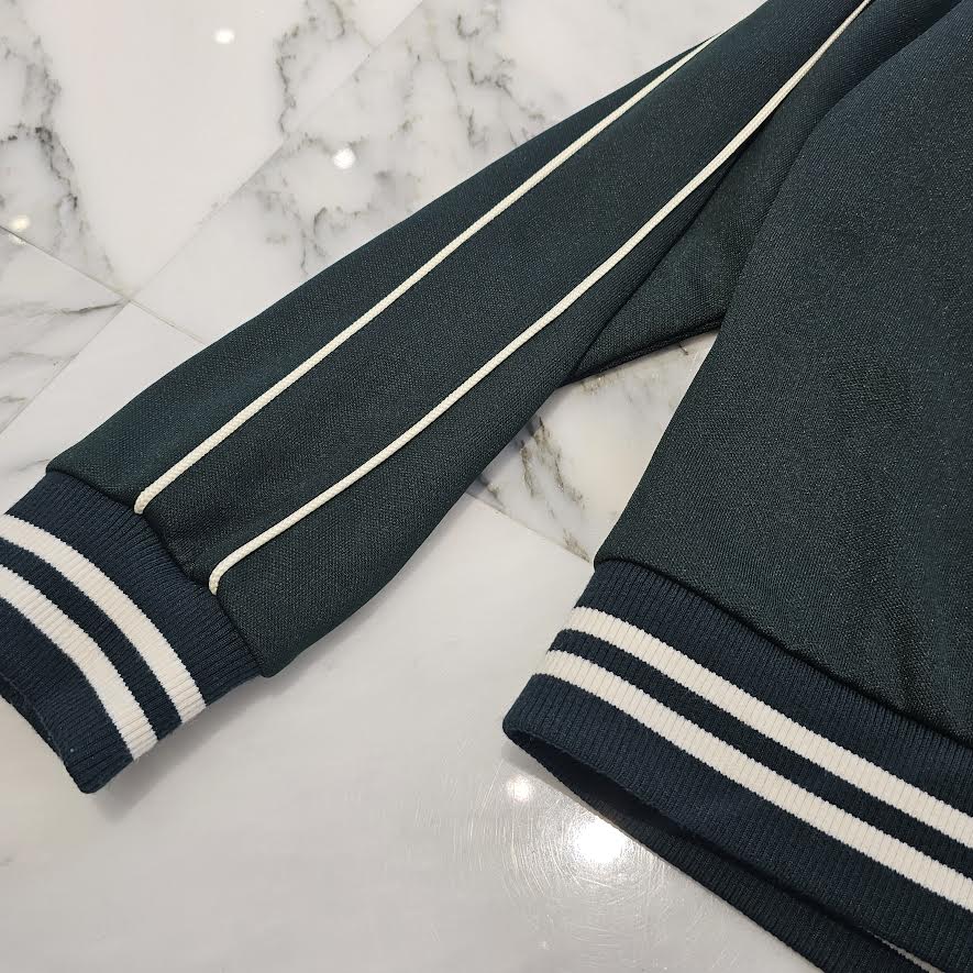 CELINE 2024SS Triomphe Embroidery Jersey Teddy Jacket 2Y83C021W.31GO Size M セリーヌ トリオンフ刺繍 ジャージー テディジャケット サイズM