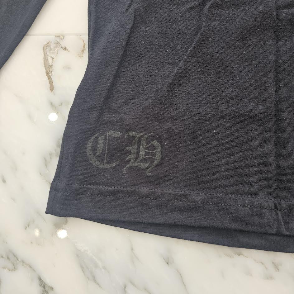 CHROME HEARTS Neon Bar Logo Long Sleeve Tee Size L クロムハーツ ネオンバー ロゴ ロングスリーブ Tシャツ サイズL