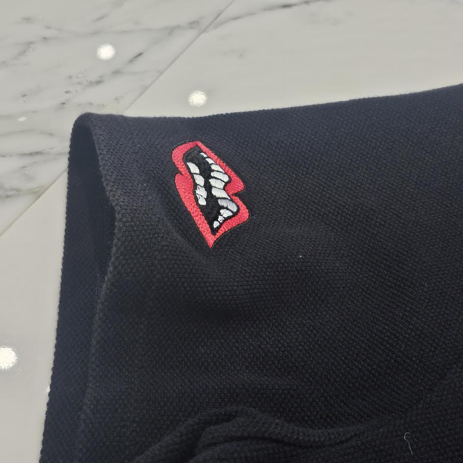 CHROME HEARTS × MATTY BOY Cross Ball Button Chomper Embroidery Polo Shirt Size XL クロムハーツ × マッティボーイ クロスボールボタン チョンパー刺繍 ポロシャツ サイズXL