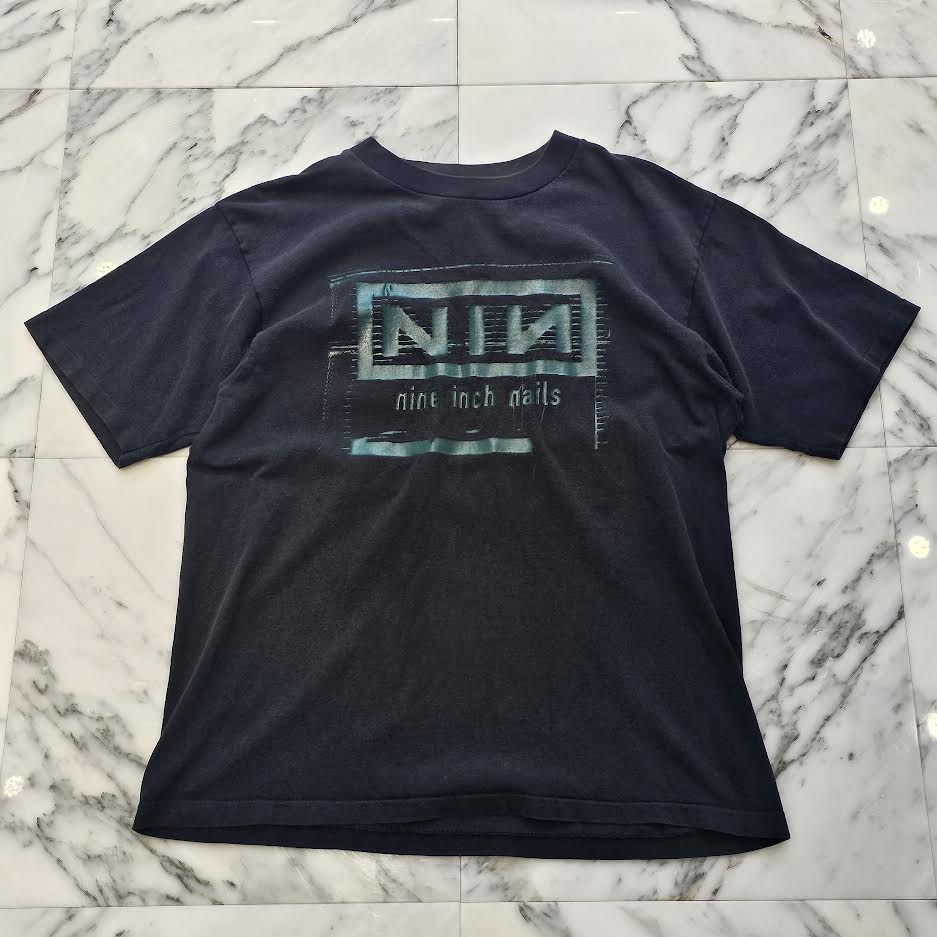 Vintage 90's NINE INCH NAILS "Nothing" All Sport S/S Tee Size L 90's ナインインチネイルズ "ナッシング" オールスポーツ社製 Tシャツ サイズL