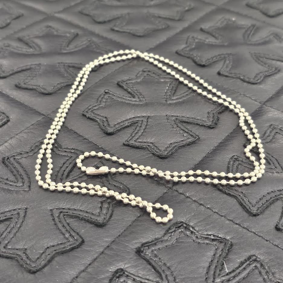 CHROME HEARTS Ball Chain Necklace Size 30 Inch クロムハーツ ボールチェーン ネックレス サイズ30インチ