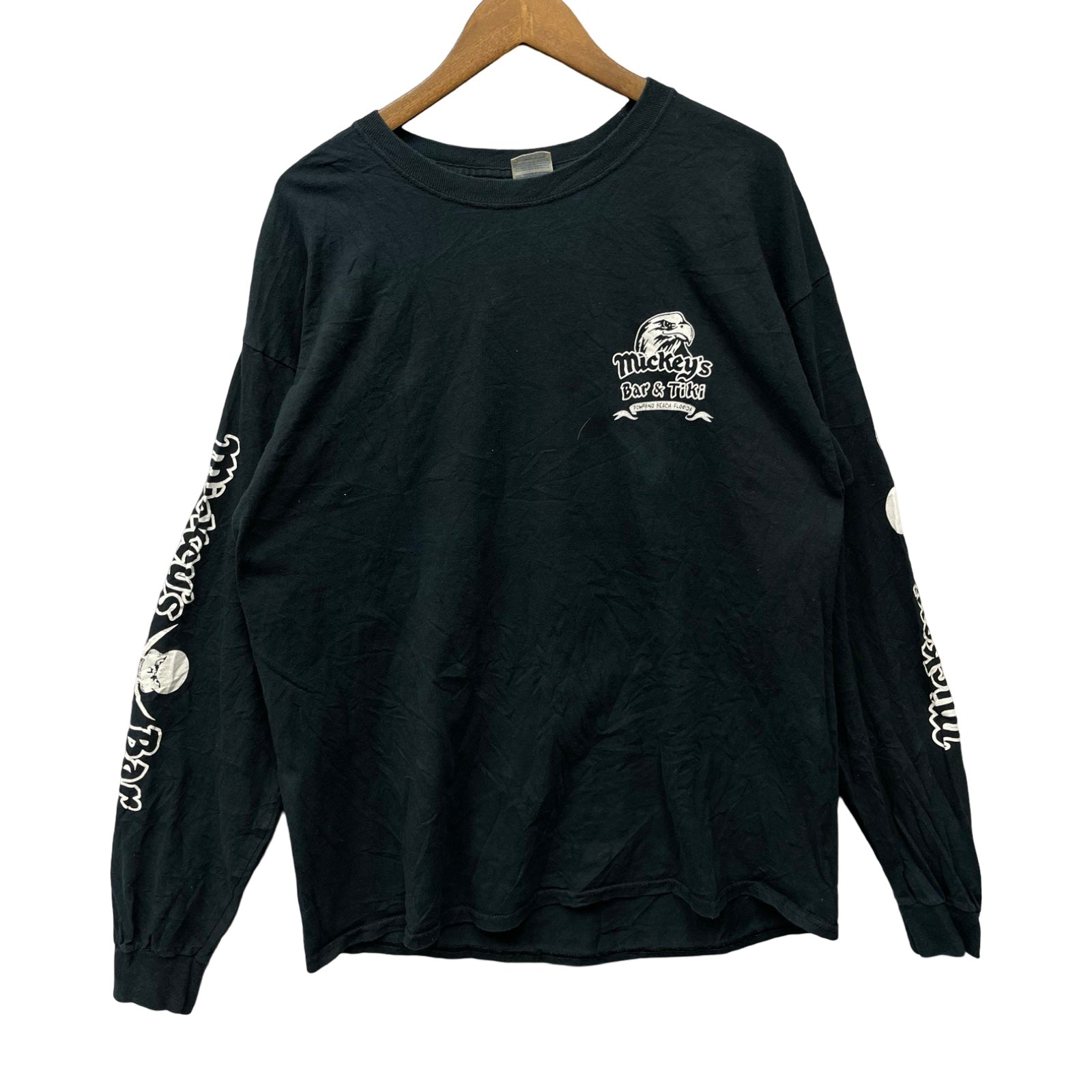 Vintage 00's Mickey's "Bar & Tiki" L/S Tee Size L