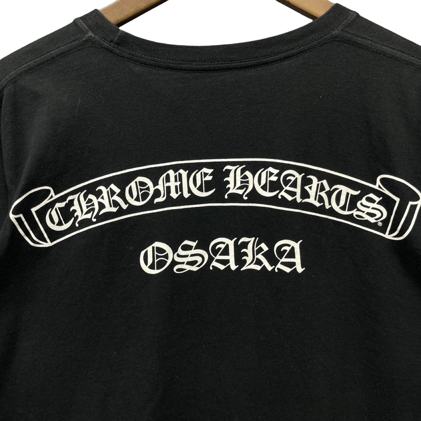 CHROME HEARTS Osaka Scroll Label Logo Tee Size M – MEMENTOS
