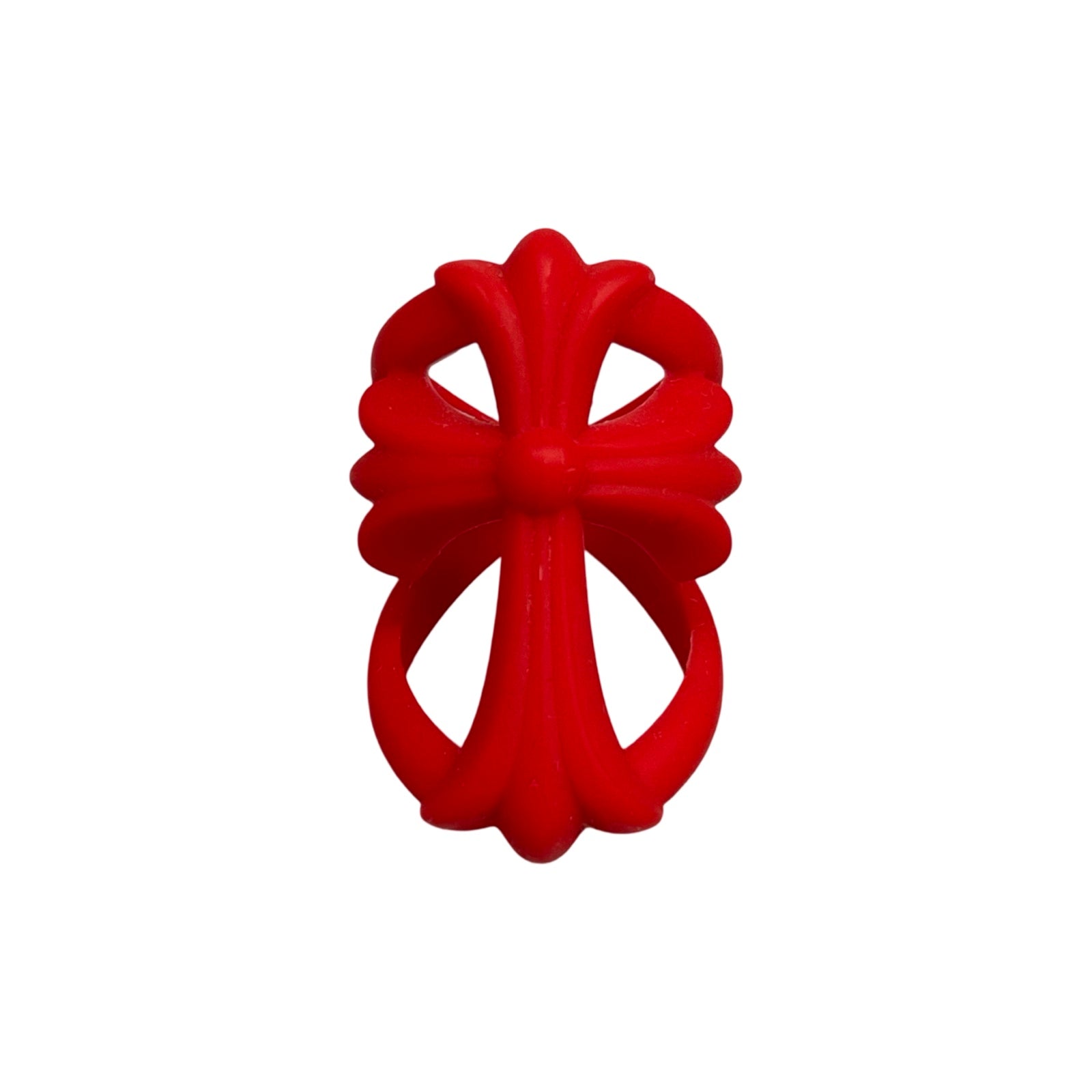 CHROME HEARTS 2022SS Infinity CH Cross Rubber Ring Size ONE SIZE