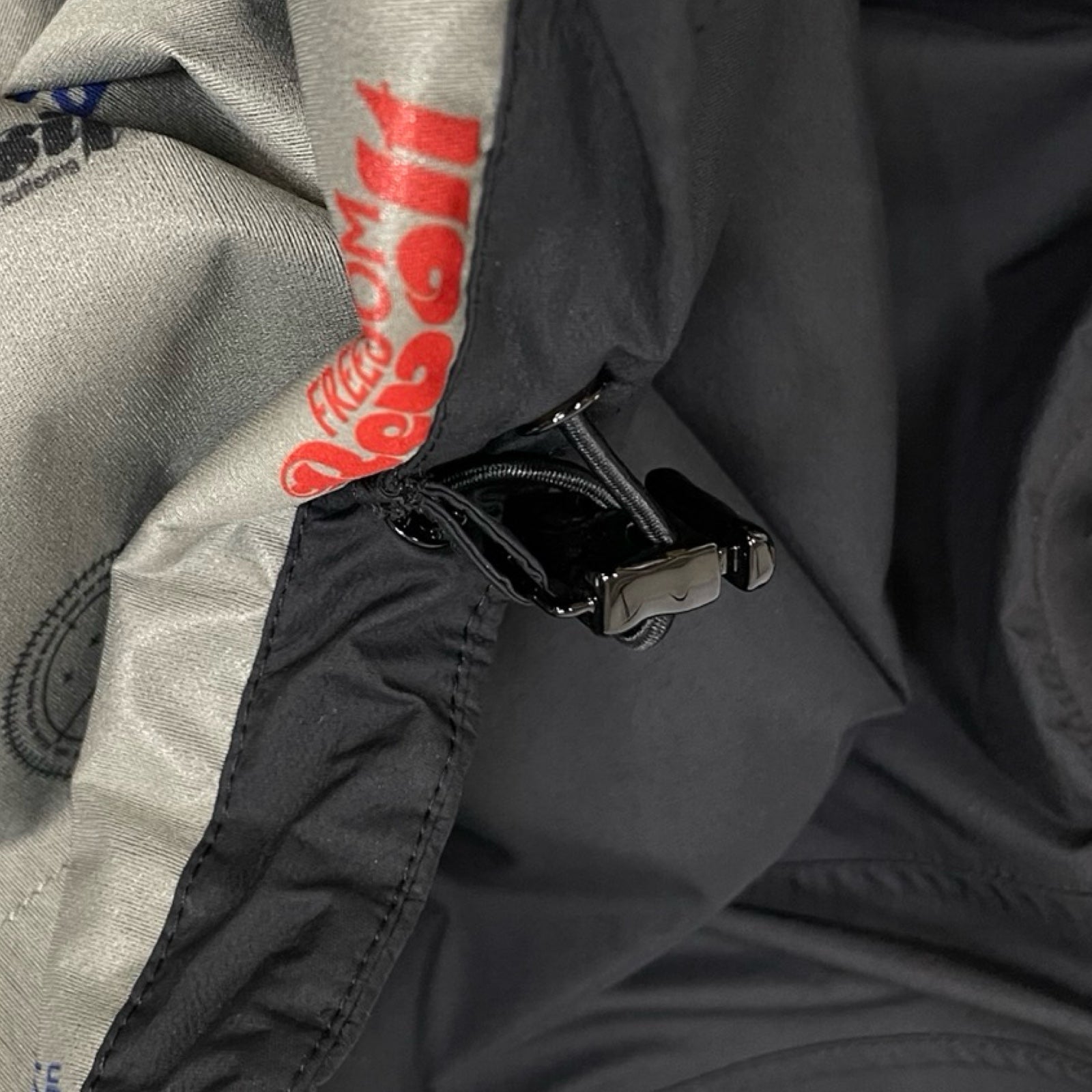 LOUIS VUITTON 2023SS Earth LV Logo Patch Pullover Nylon Shirt Size 50