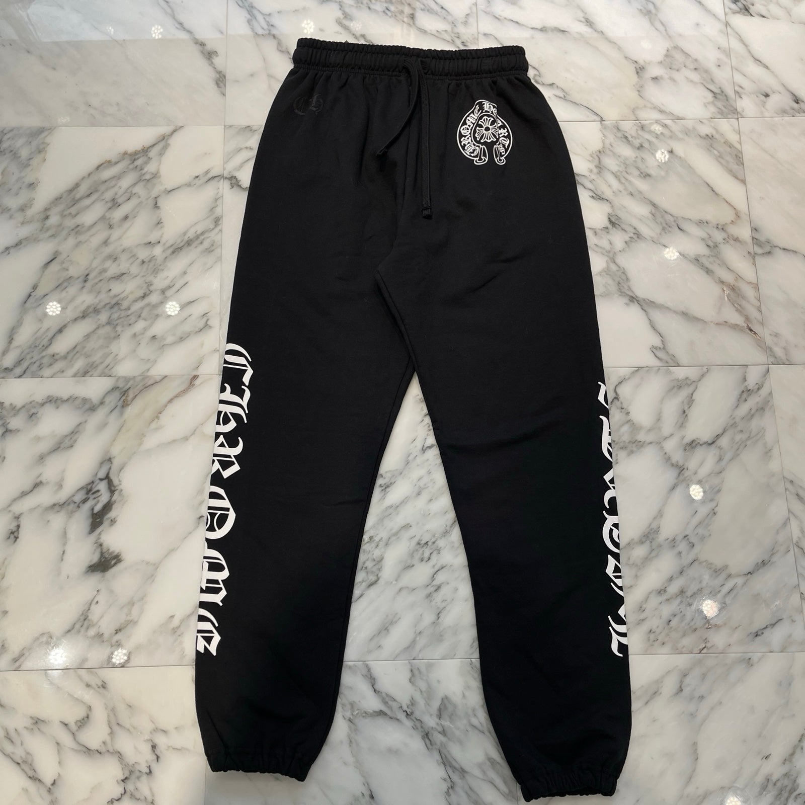 CHROME HEARTS FUCK YOU Horseshoe Sweat Long Pants Size M クロムハーツ ファックユー ホースシュー スウェットロングパンツ サイズM