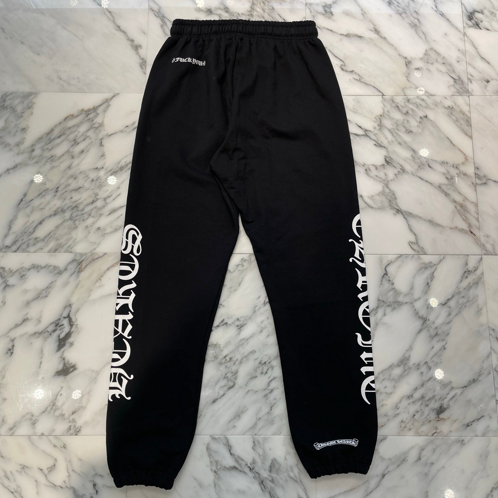 CHROME HEARTS FUCK YOU Horseshoe Sweat Long Pants Size M クロムハーツ ファックユー ホースシュー スウェットロングパンツ サイズM