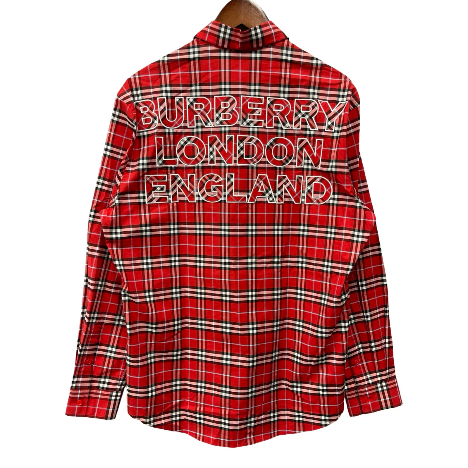 BURBERRY Capewell Check Shirt 8073493 Size L