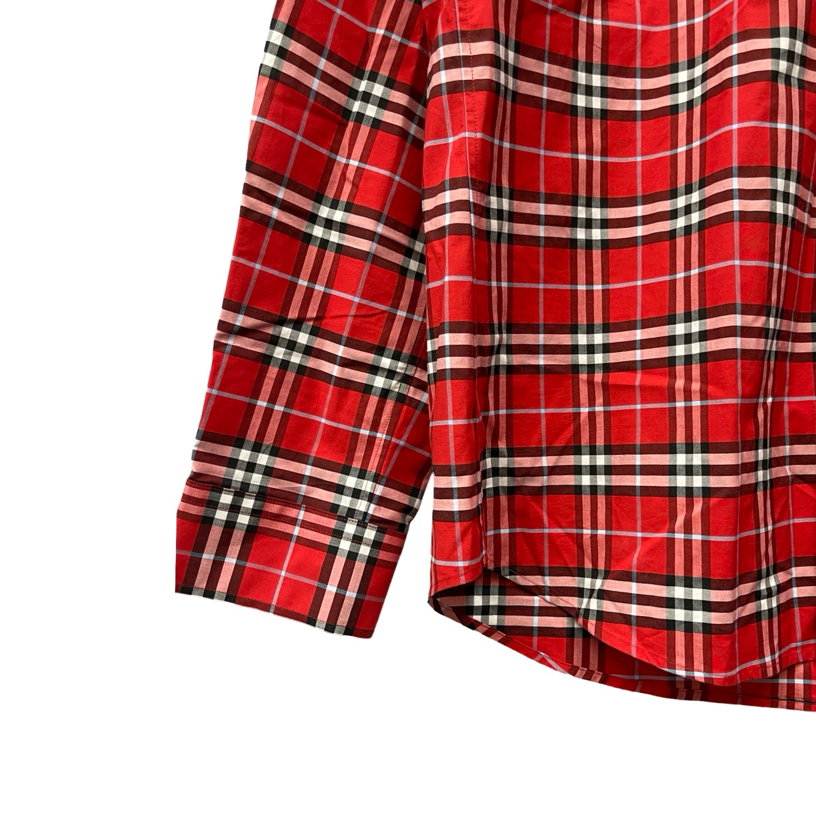 BURBERRY Capewell Check Shirt 8073493 Size L