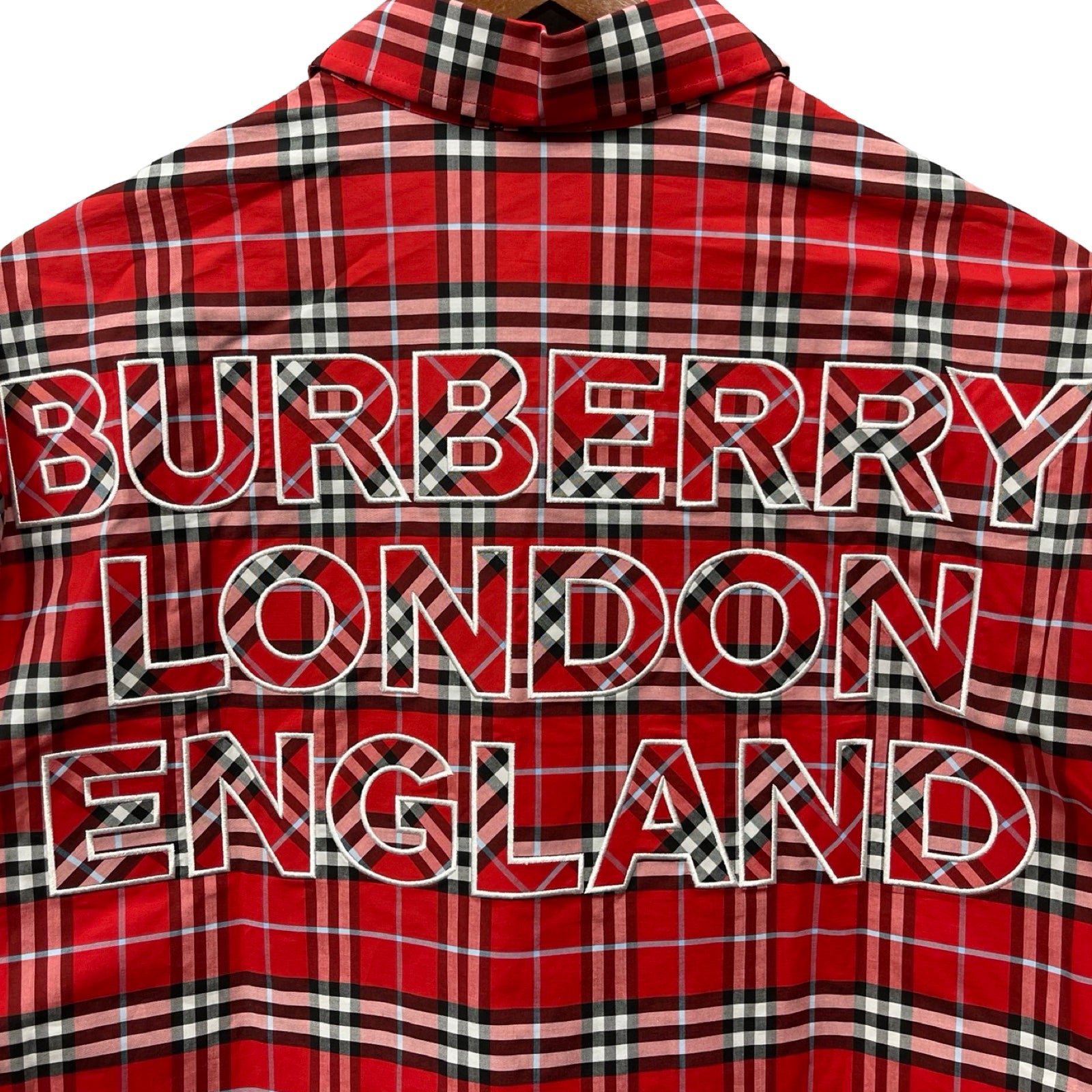 BURBERRY Capewell Check Shirt 8073493 Size L