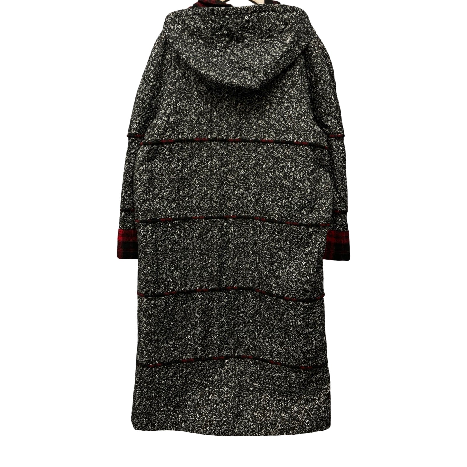 CHANEL Space Print Long Coat P57635V43570 MD336