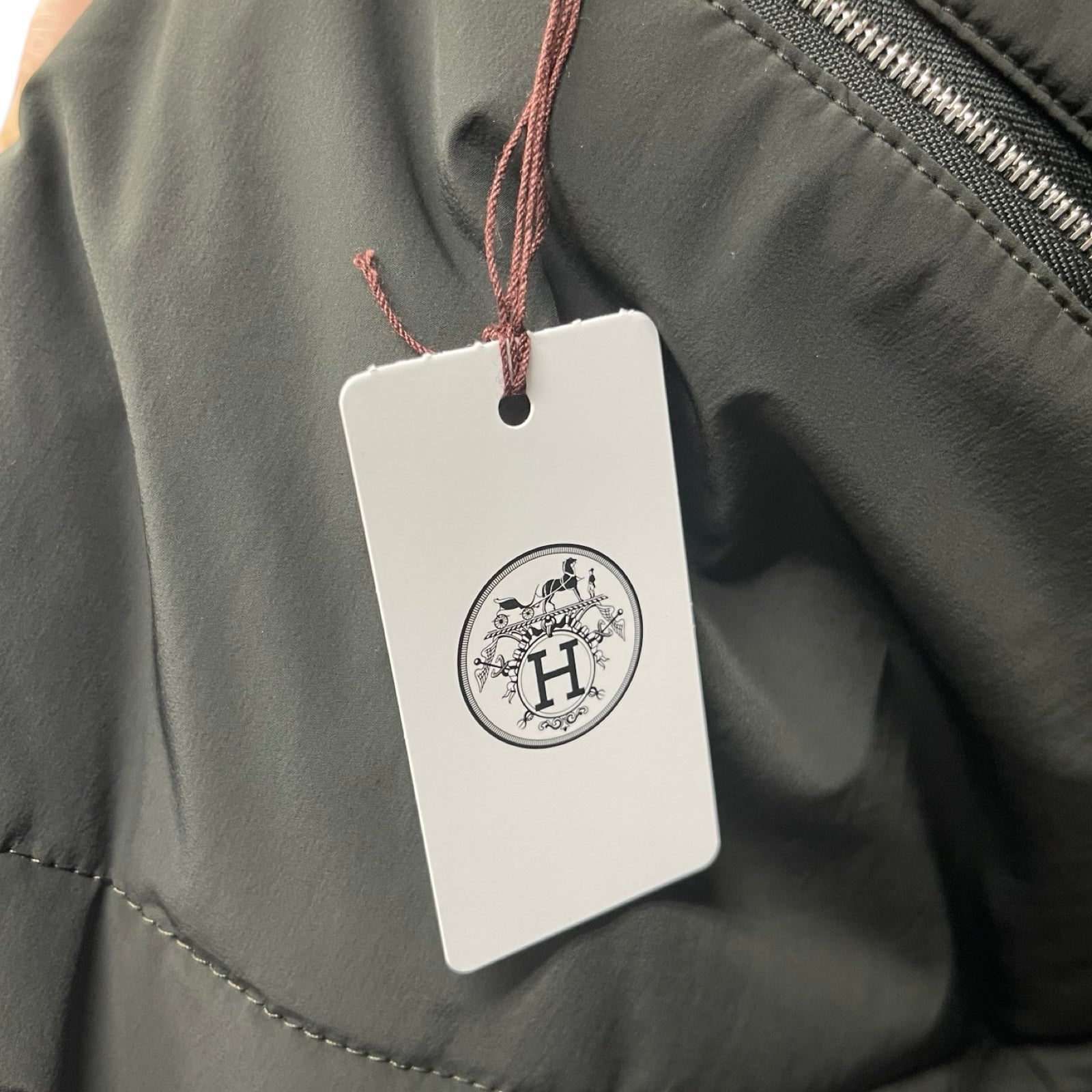 HERMES 2024AW Overshirt "Rectoverso" H462780HI Size 50