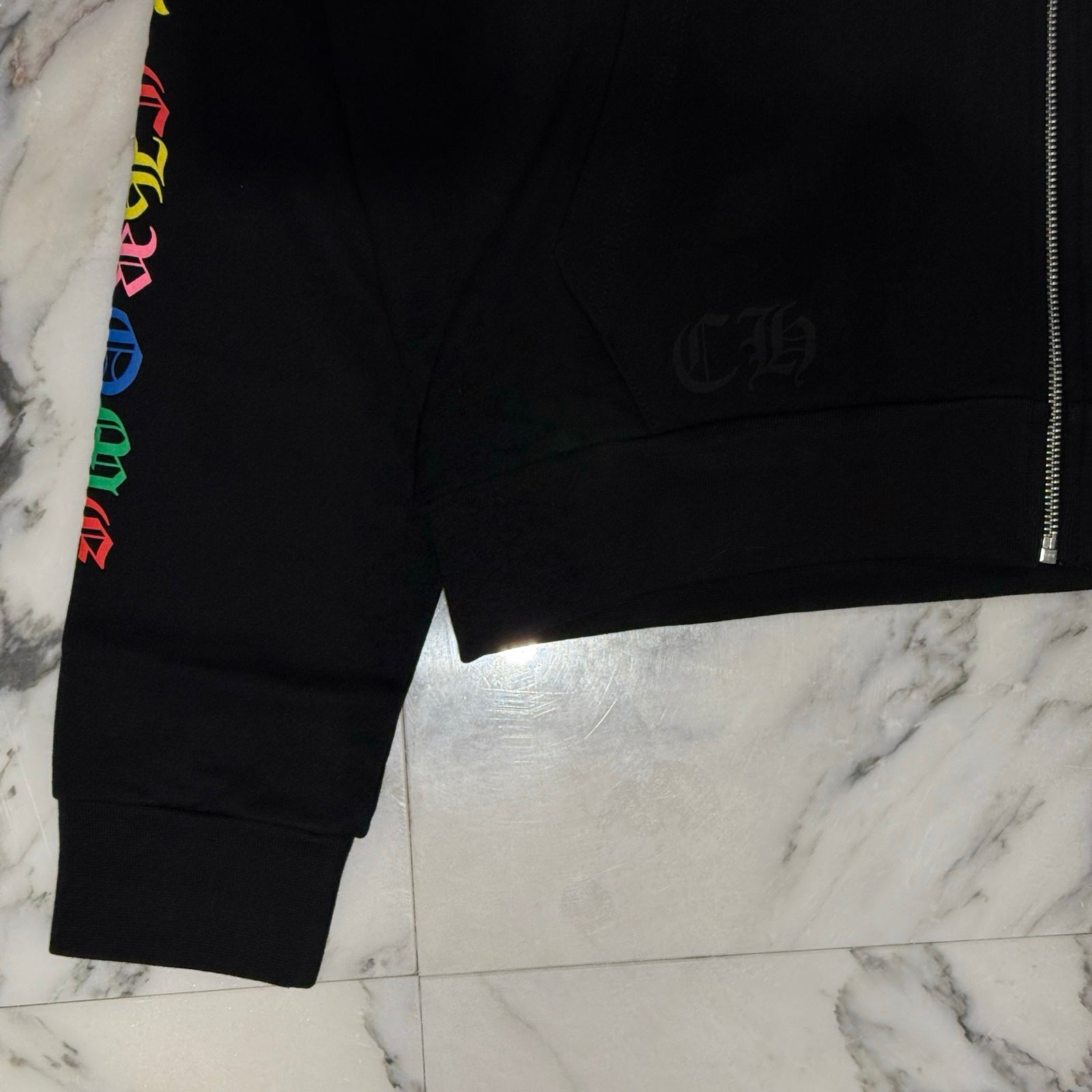 CHROME HEARTS MLTCOL CEM CRS Zip Up Hoodie Size M