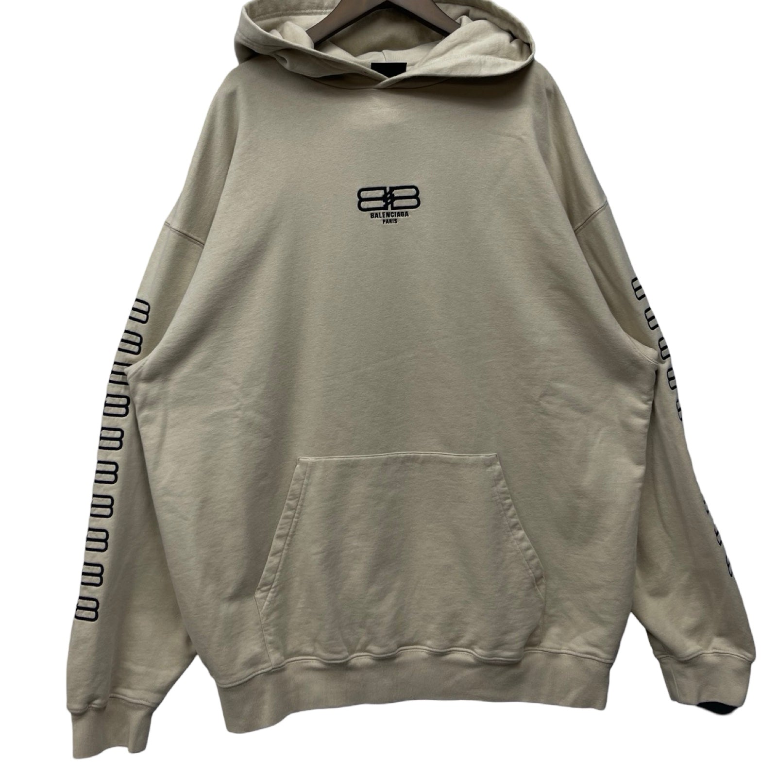 BALENCIAGA 2022AW BB Paris Icon Hoodie Medium fit 570811 TMVG6 Size M