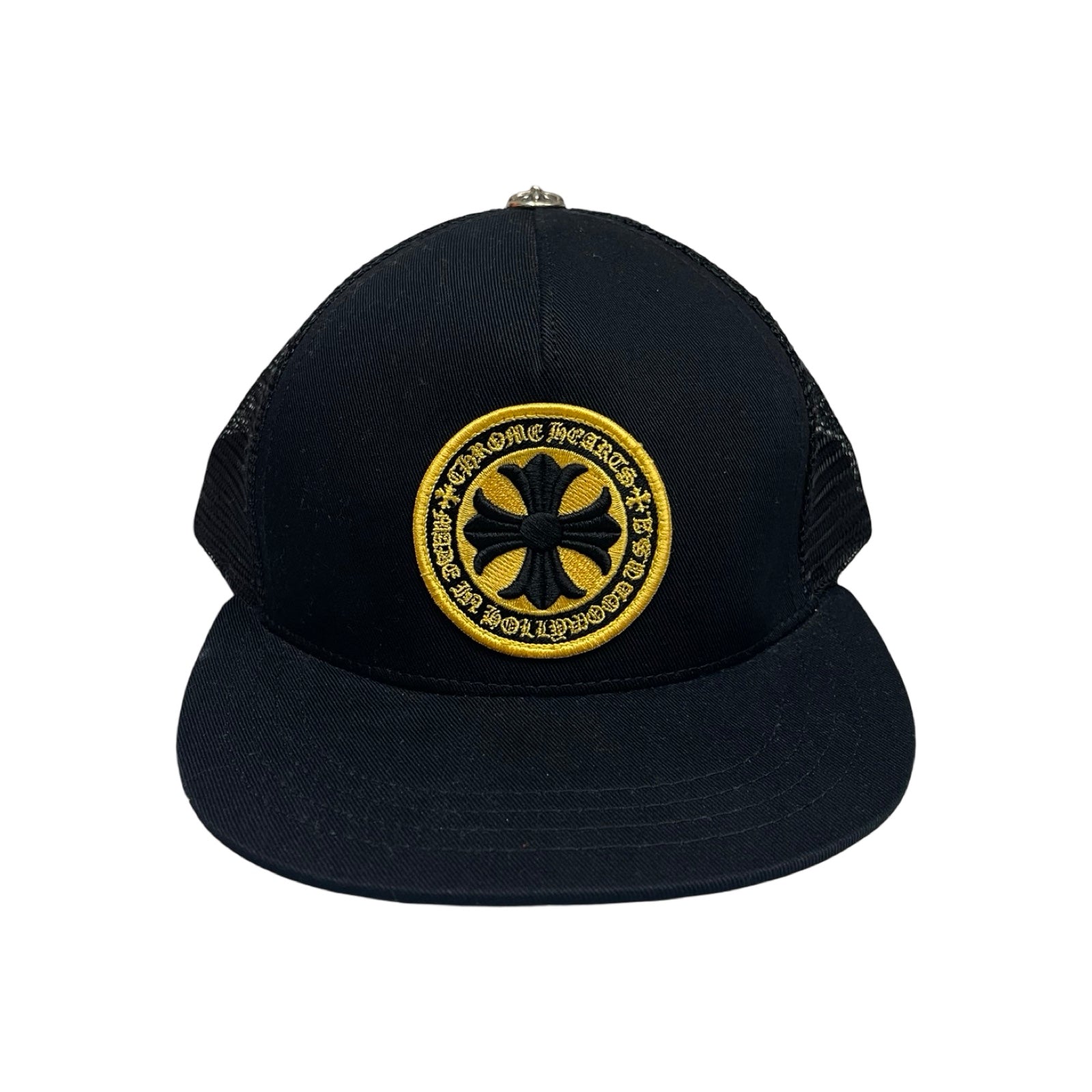 CHROME HEARTS Yellow CH Plus Trucker Cap Size ONE SIZE（53-60）