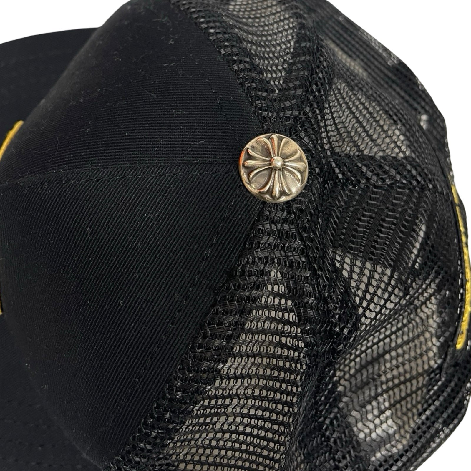 CHROME HEARTS Yellow CH Plus Trucker Cap Size ONE SIZE（53-60）