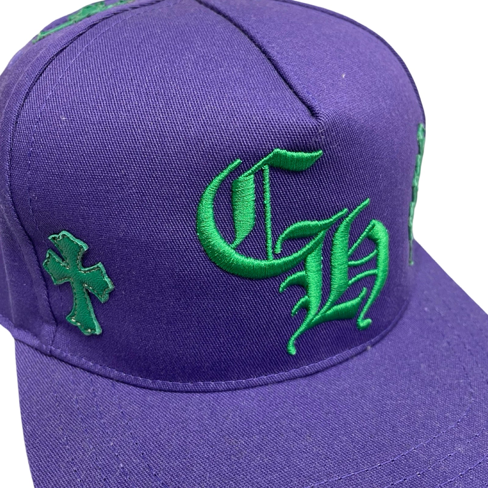 CHROME HEARTS Cemetery Cross Patch Trucker Cap Size ONE SIZE（53-60）