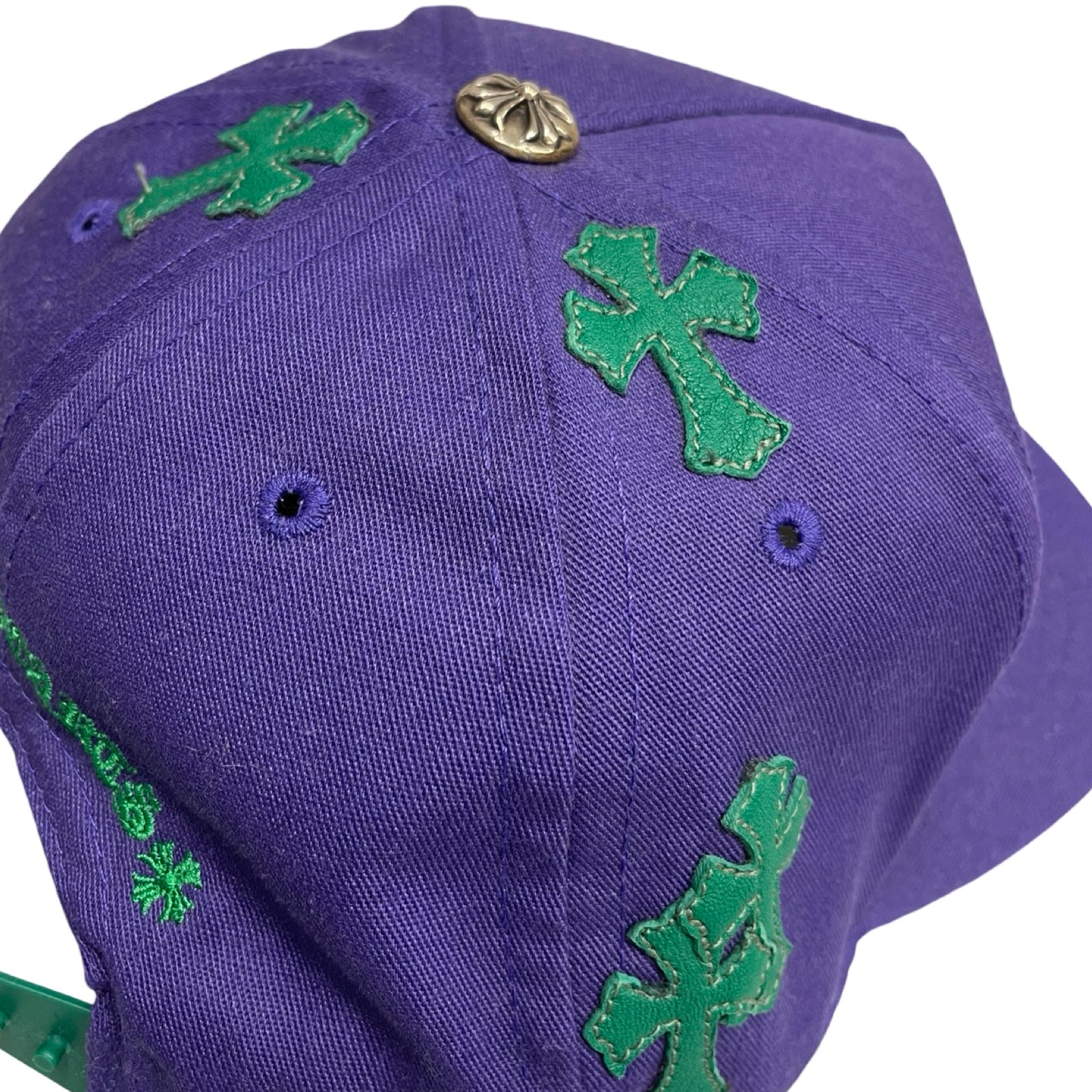 CHROME HEARTS Cemetery Cross Patch Trucker Cap Size ONE SIZE（53-60）