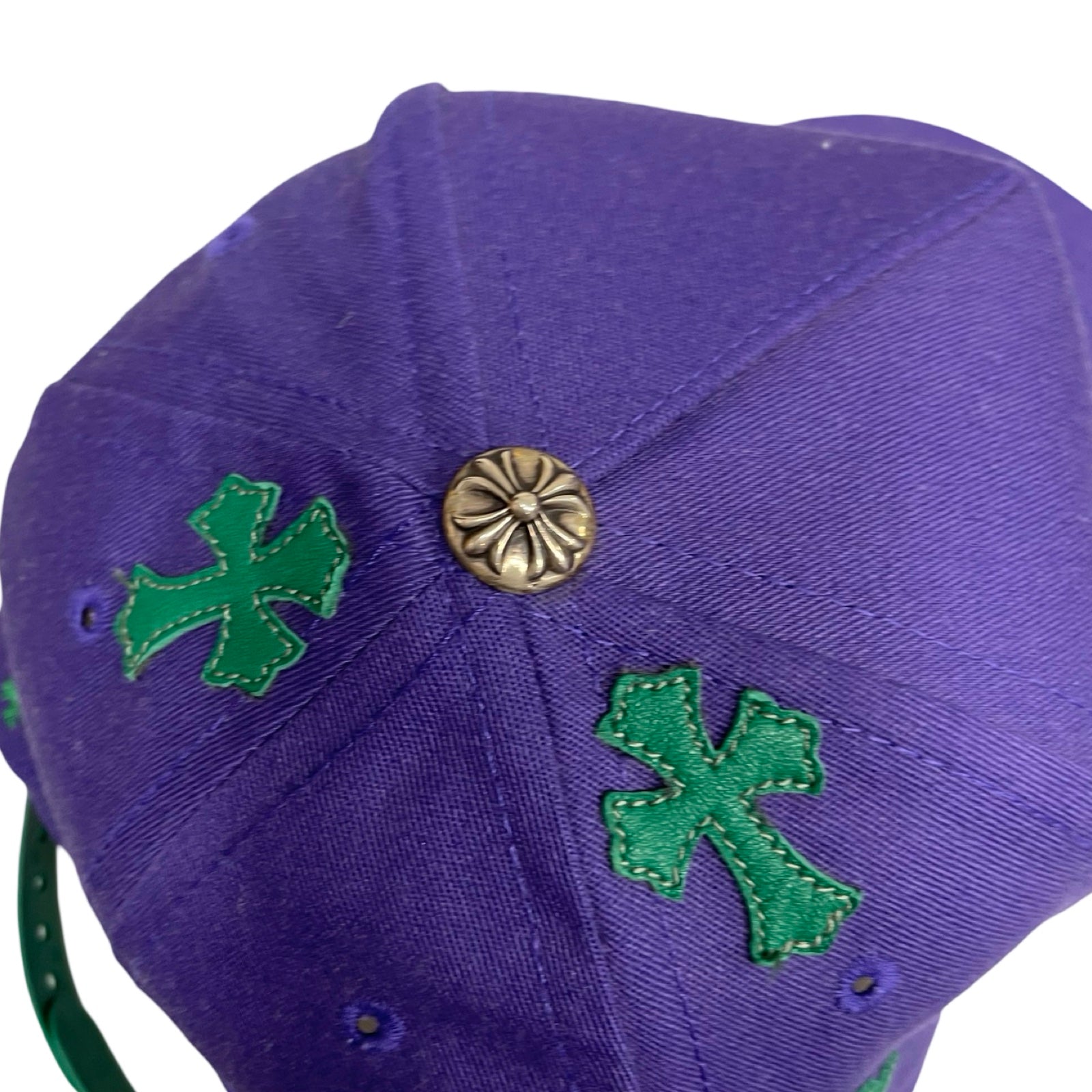 CHROME HEARTS Cemetery Cross Patch Trucker Cap Size ONE SIZE（53-60）