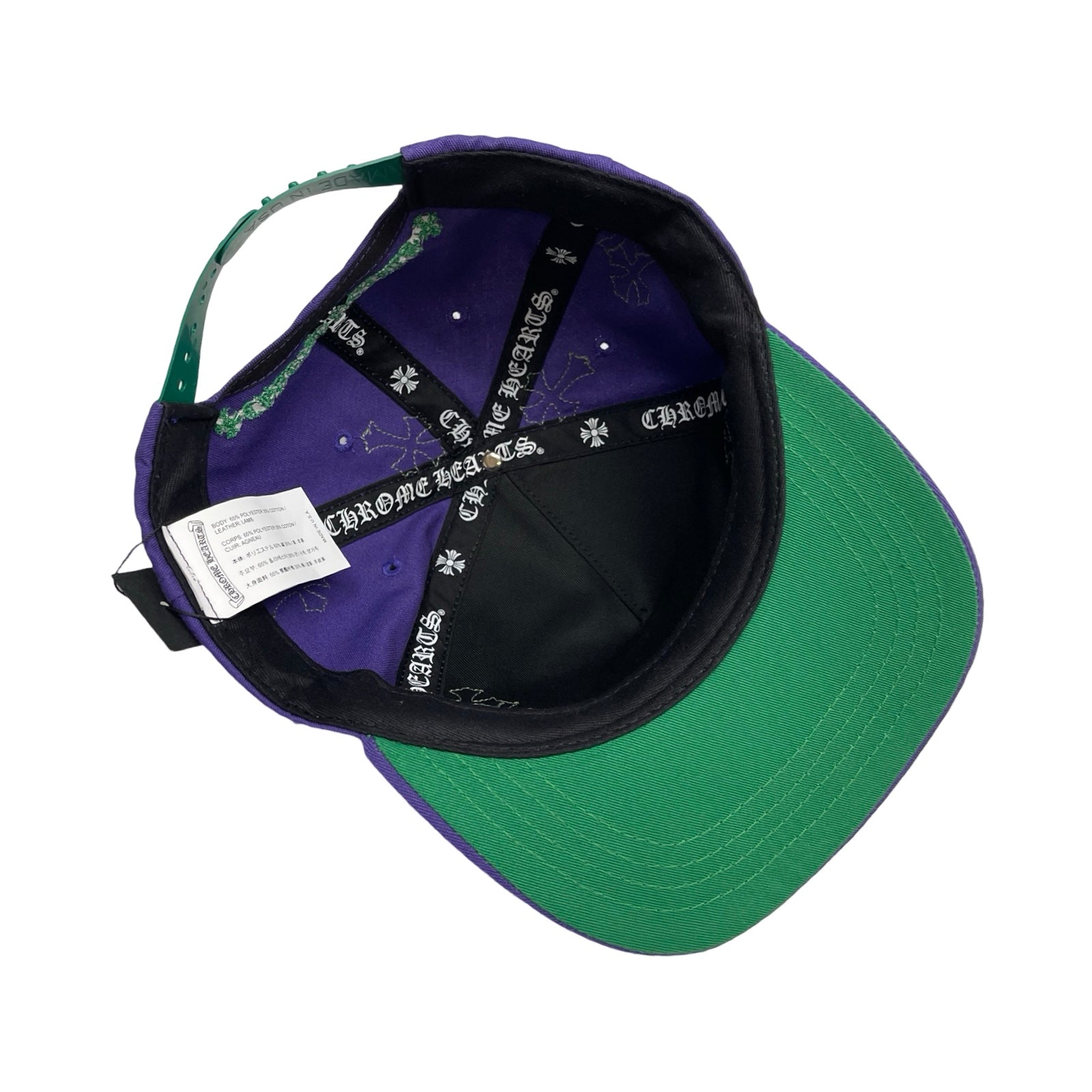 CHROME HEARTS Cemetery Cross Patch Trucker Cap Size ONE SIZE（53-60）