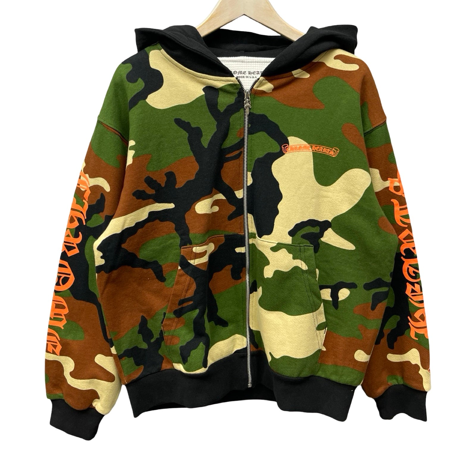 CHROME HEARTS×MATTY BOY 2022SS PPO CAUTION HD ZIP Size M