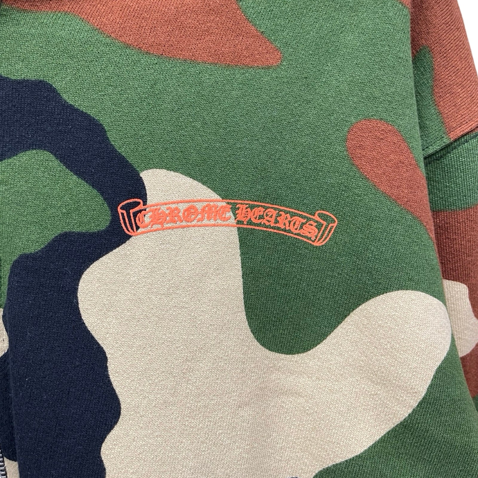 CHROME HEARTS×MATTY BOY 2022SS PPO CAUTION HD ZIP Size M