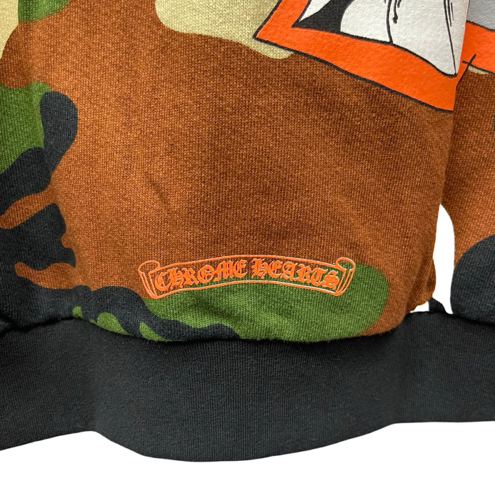 CHROME HEARTS×MATTY BOY 2022SS PPO CAUTION HD ZIP Size M