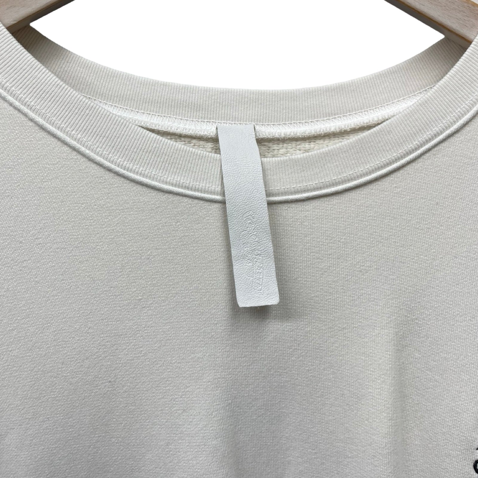 CHROME HEARTS Y NOT Vertical Logo Crewneck Sweatshirt Size XL