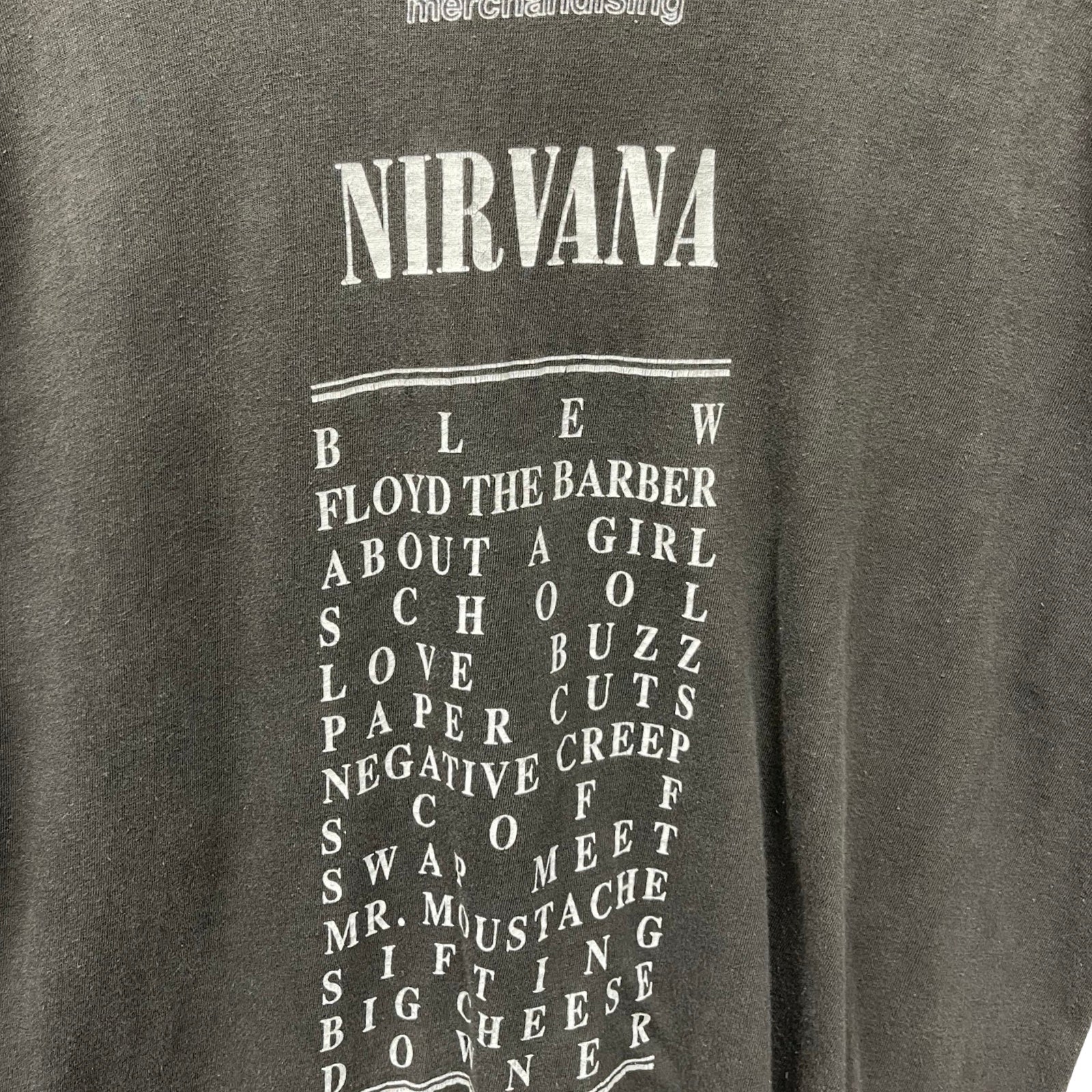 Vintage 00's Nirvana Helter Bleach S/S Tee