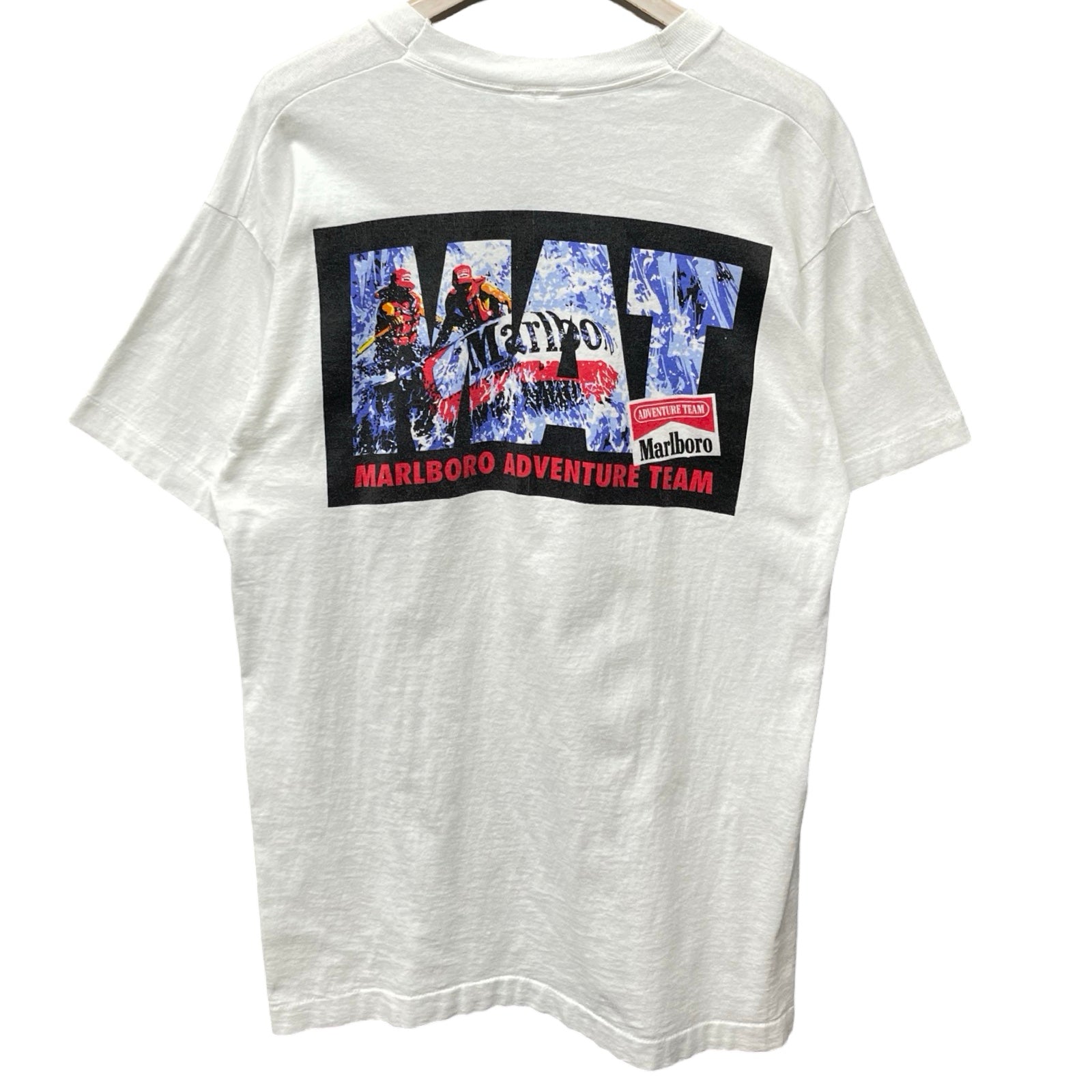 Vintage 90's Marlboro ADVENTURE TEAM S/S Tee Size FREE