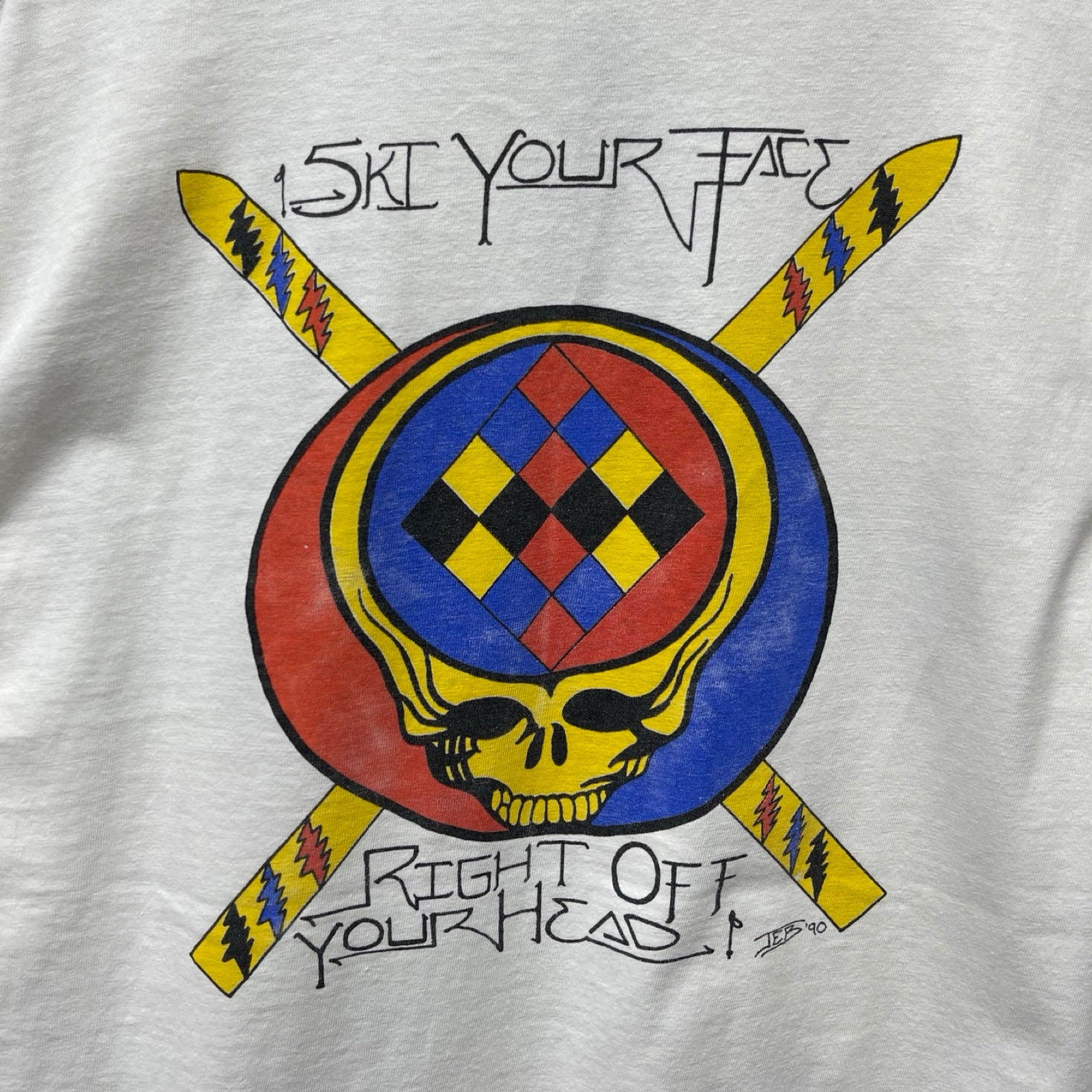 Vintage 90's Grateful Dead 1990 Mad River S/S Tee Size XL