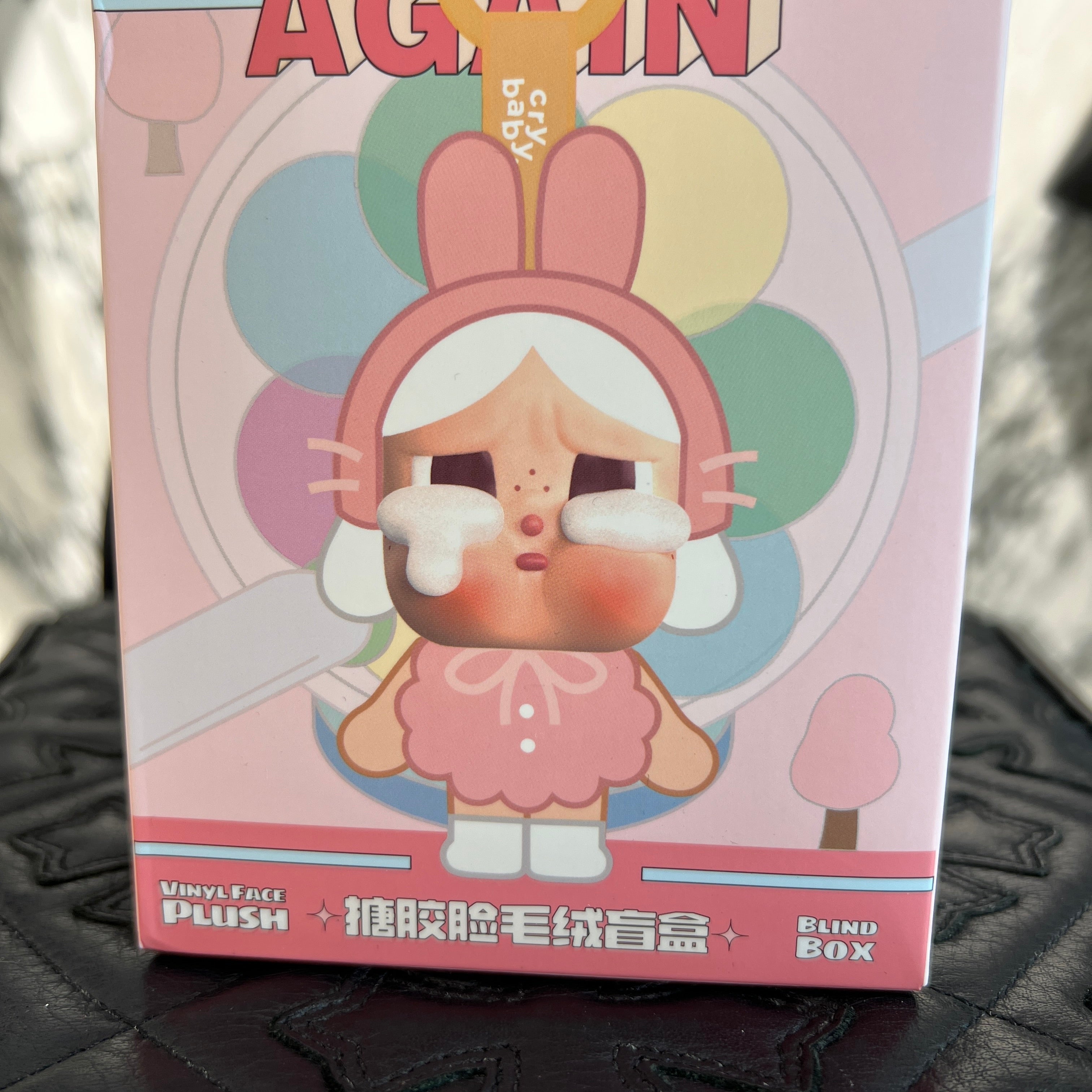 POP MART CRYBABY "CRYING AGAIN Series" Face Stuffed Toy ポップマート クライ・ベイビー "クライング・アゲイン" フェイス ぬいぐるみ ストラップ
