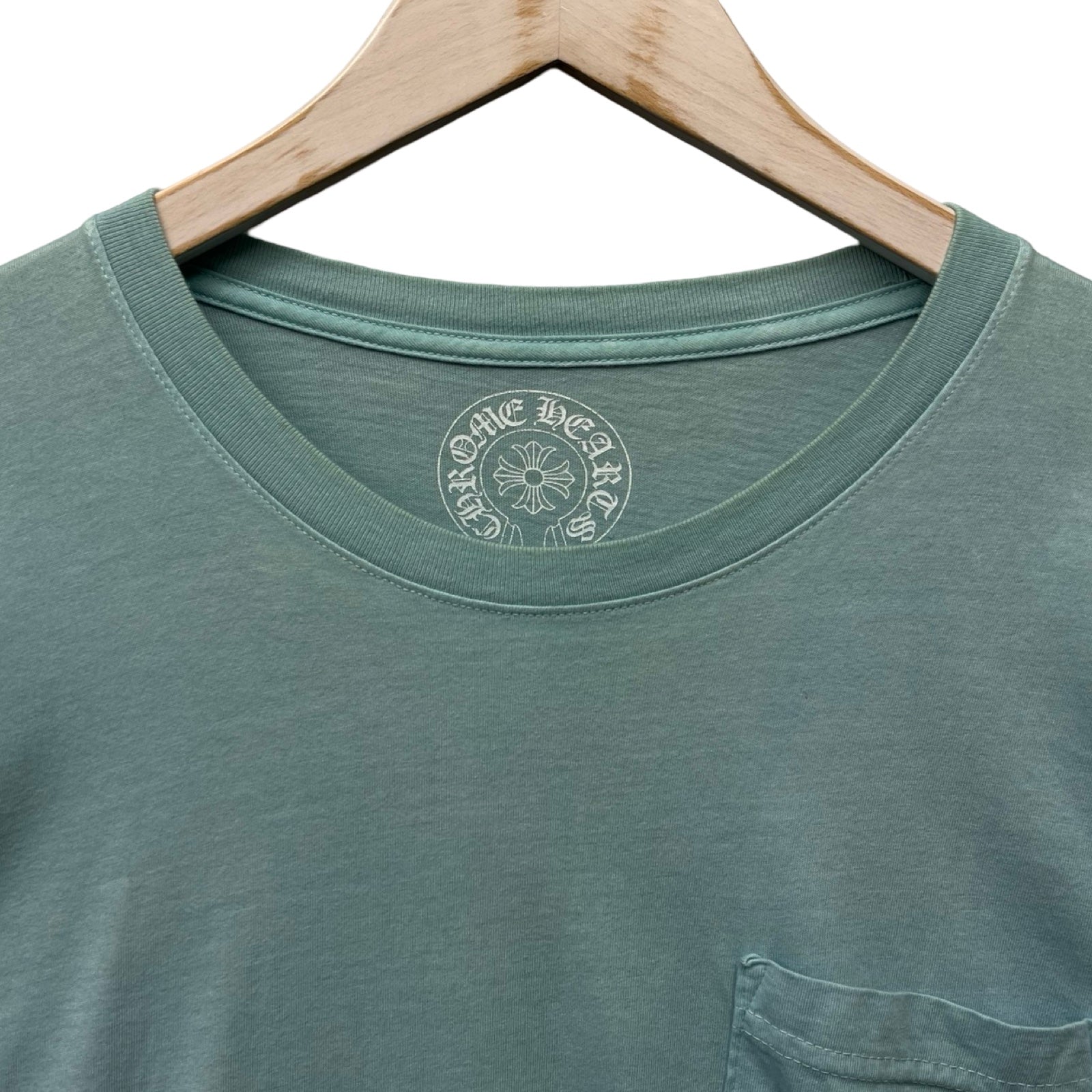 CHROME HEARTS St. Barth Limited Scroll Label Logo Long Sleeve Tee Size L